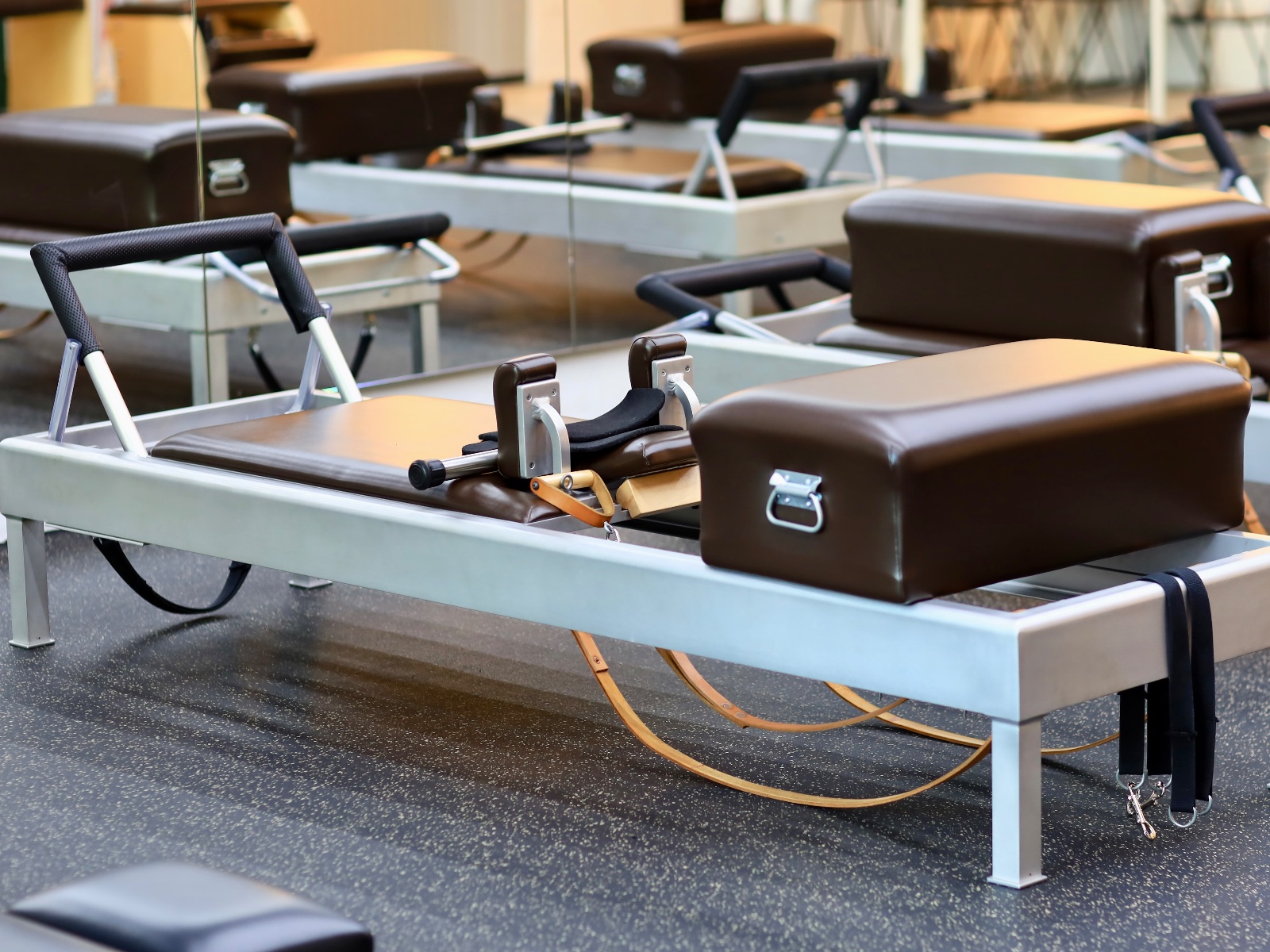 Gratz Universal Reformer — cornerstone of the Classical Pilates system